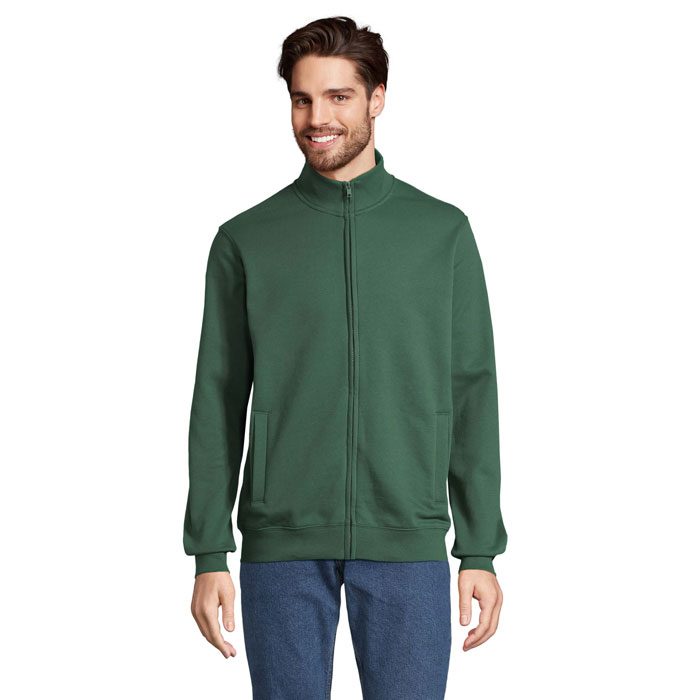 Veste zippée promotionnelle unisexe Cooper Vert bouteille